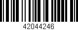 Código de barras (EAN, GTIN, SKU, ISBN): '42044246'