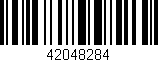 Código de barras (EAN, GTIN, SKU, ISBN): '42048284'