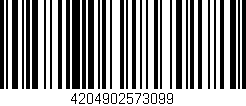 Código de barras (EAN, GTIN, SKU, ISBN): '4204902573099'