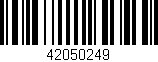 Código de barras (EAN, GTIN, SKU, ISBN): '42050249'