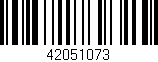 Código de barras (EAN, GTIN, SKU, ISBN): '42051073'