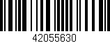 Código de barras (EAN, GTIN, SKU, ISBN): '42055630'