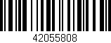Código de barras (EAN, GTIN, SKU, ISBN): '42055808'