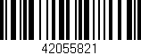 Código de barras (EAN, GTIN, SKU, ISBN): '42055821'