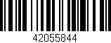 Código de barras (EAN, GTIN, SKU, ISBN): '42055844'