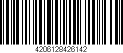 Código de barras (EAN, GTIN, SKU, ISBN): '4206128426142'