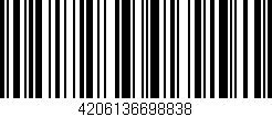 Código de barras (EAN, GTIN, SKU, ISBN): '4206136698838'