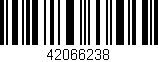 Código de barras (EAN, GTIN, SKU, ISBN): '42066238'