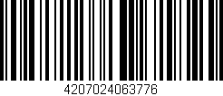 Código de barras (EAN, GTIN, SKU, ISBN): '4207024063776'