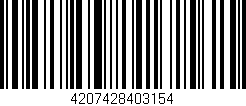Código de barras (EAN, GTIN, SKU, ISBN): '4207428403154'