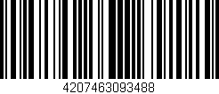 Código de barras (EAN, GTIN, SKU, ISBN): '4207463093488'