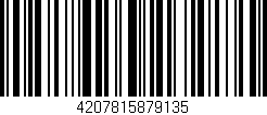 Código de barras (EAN, GTIN, SKU, ISBN): '4207815879135'