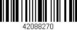 Código de barras (EAN, GTIN, SKU, ISBN): '42088270'