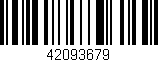 Código de barras (EAN, GTIN, SKU, ISBN): '42093679'