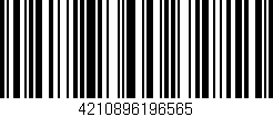 Código de barras (EAN, GTIN, SKU, ISBN): '4210896196565'