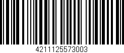 Código de barras (EAN, GTIN, SKU, ISBN): '4211125573003'