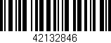 Código de barras (EAN, GTIN, SKU, ISBN): '42132846'