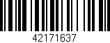 Código de barras (EAN, GTIN, SKU, ISBN): '42171637'