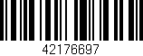 Código de barras (EAN, GTIN, SKU, ISBN): '42176697'