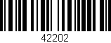 Código de barras (EAN, GTIN, SKU, ISBN): '42202'