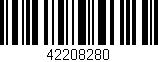 Código de barras (EAN, GTIN, SKU, ISBN): '42208280'