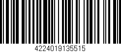 Código de barras (EAN, GTIN, SKU, ISBN): '4224019135515'