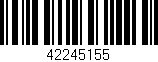 Código de barras (EAN, GTIN, SKU, ISBN): '42245155'