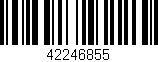 Código de barras (EAN, GTIN, SKU, ISBN): '42246855'