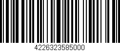 Código de barras (EAN, GTIN, SKU, ISBN): '4226323585000'