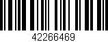 Código de barras (EAN, GTIN, SKU, ISBN): '42266469'