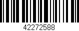 Código de barras (EAN, GTIN, SKU, ISBN): '42272588'