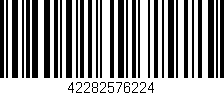 Código de barras (EAN, GTIN, SKU, ISBN): '42282576224'