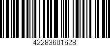 Código de barras (EAN, GTIN, SKU, ISBN): '42283601628'