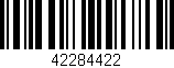 Código de barras (EAN, GTIN, SKU, ISBN): '42284422'