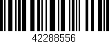 Código de barras (EAN, GTIN, SKU, ISBN): '42288556'