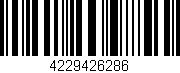 Código de barras (EAN, GTIN, SKU, ISBN): '4229426286'