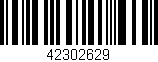 Código de barras (EAN, GTIN, SKU, ISBN): '42302629'