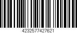 Código de barras (EAN, GTIN, SKU, ISBN): '4232577427621'