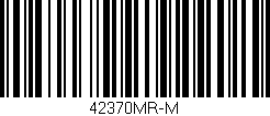 Código de barras (EAN, GTIN, SKU, ISBN): '42370MR-M'