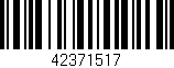 Código de barras (EAN, GTIN, SKU, ISBN): '42371517'
