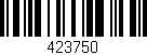 Código de barras (EAN, GTIN, SKU, ISBN): '423750'