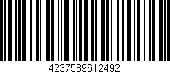 Código de barras (EAN, GTIN, SKU, ISBN): '4237589612492'