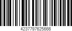 Código de barras (EAN, GTIN, SKU, ISBN): '4237797625666'