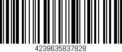 Código de barras (EAN, GTIN, SKU, ISBN): '4239635837828'