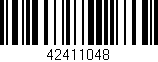 Código de barras (EAN, GTIN, SKU, ISBN): '42411048'