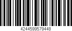 Código de barras (EAN, GTIN, SKU, ISBN): '4244599579448'