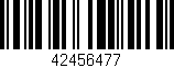 Código de barras (EAN, GTIN, SKU, ISBN): '42456477'
