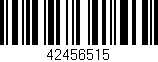 Código de barras (EAN, GTIN, SKU, ISBN): '42456515'