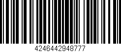 Código de barras (EAN, GTIN, SKU, ISBN): '4246442948777'