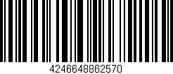 Código de barras (EAN, GTIN, SKU, ISBN): '4246648862570'